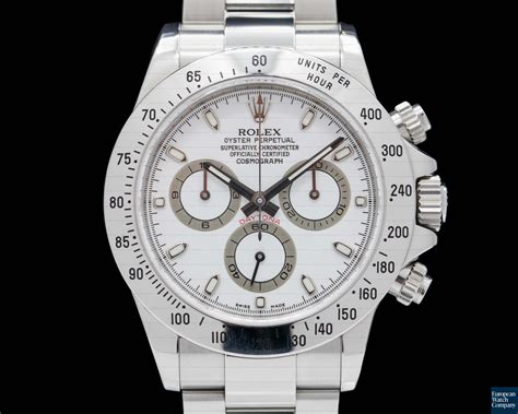 rolex daytona navy face|rolex 116520 white.